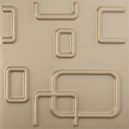 Ekena Millwork 11 7/8in. W x 11 7/8in. H Oslo EnduraWall Decorative 3D Wall Panel Covers 0.98 Sq. Ft. WP12X12OSECE